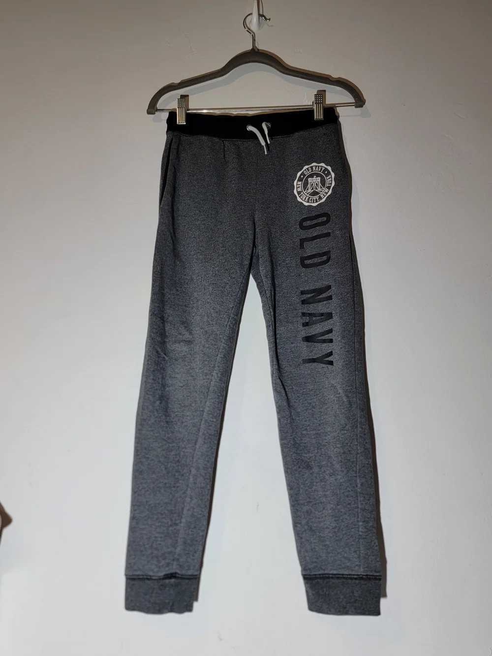 Old Navy Dark Gray Kids Logo Jogger Sweatpants